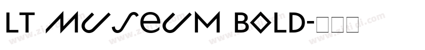 LT Museum Bold字体转换
